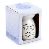 Daisy Cut Out Ceramic Oil & Wax Burner