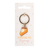 Pumpkin Pie Autumn Keyring