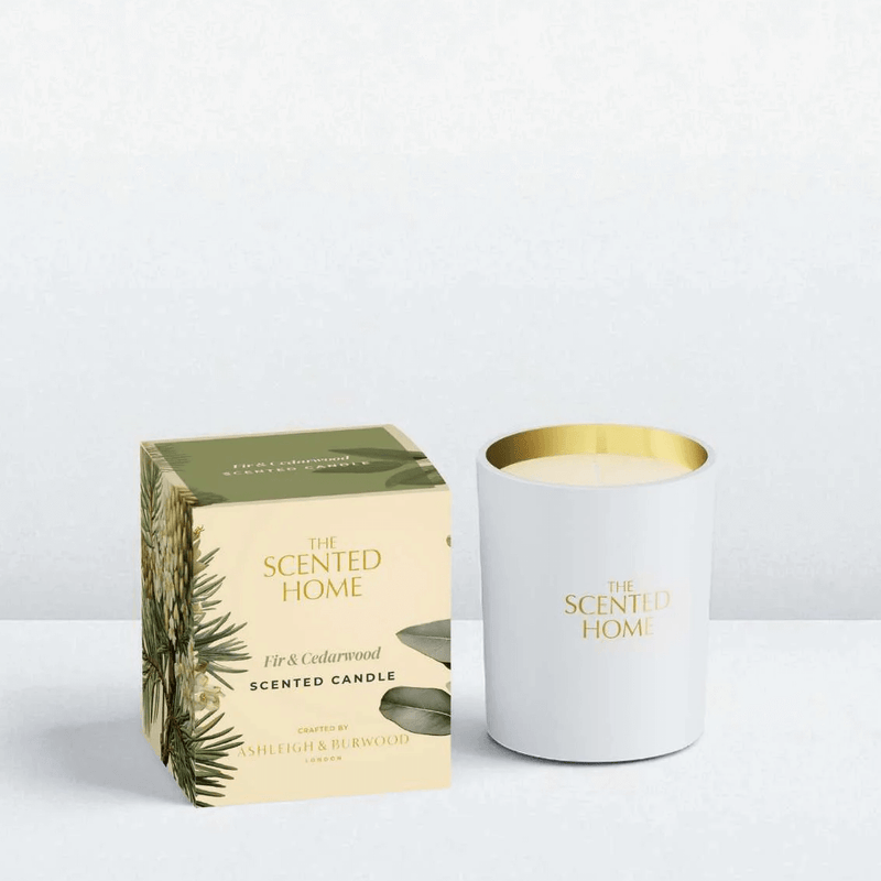 Fir & Cedarwood Scented Candle Jar