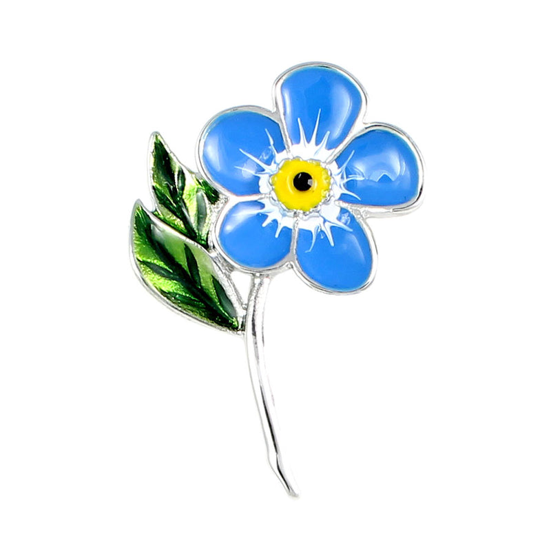Forget Me Not Stem Brooch