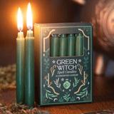 Green Witch Spell Candles