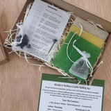 Beeswax Candle Rolling Kit For Health & Wellness