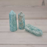 Hemimorphite Polished Standing Point