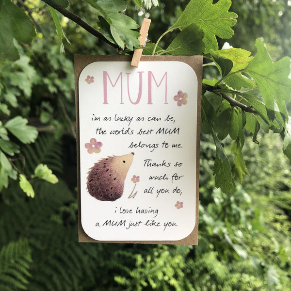 Mum Keepsake Card