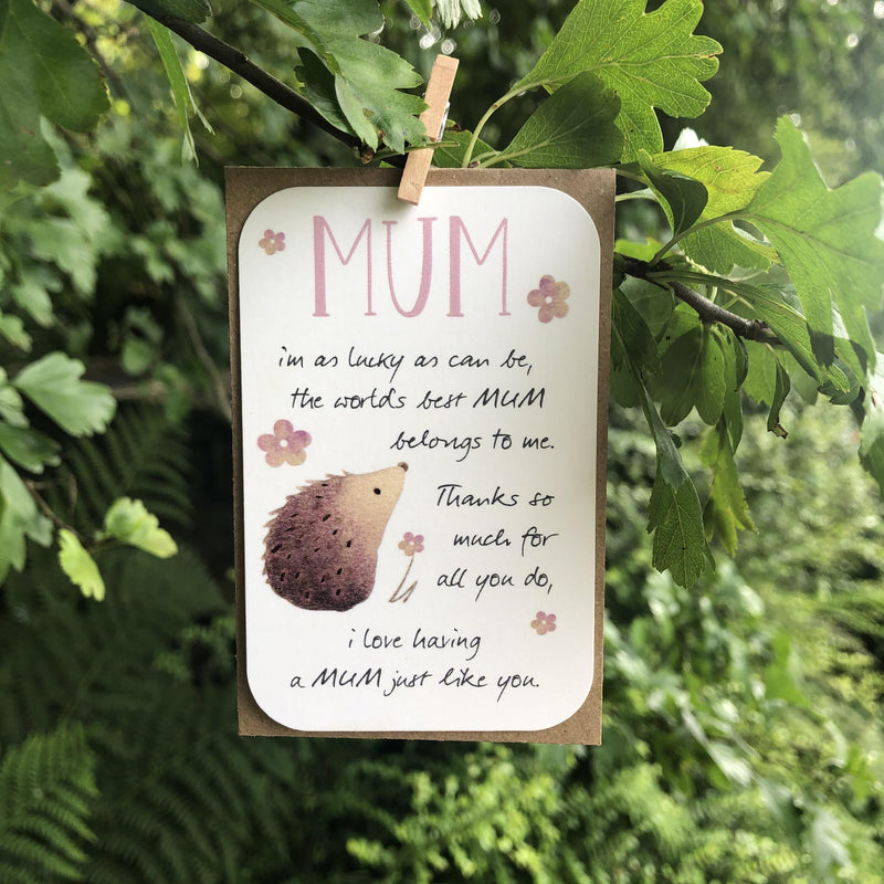 Mum Keepsake Card