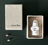 East of India Porcelain Standing Ghost - Love Boo
