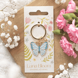 Luna Butterfly Keyring