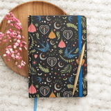Midnight Bloom A5 Notebook