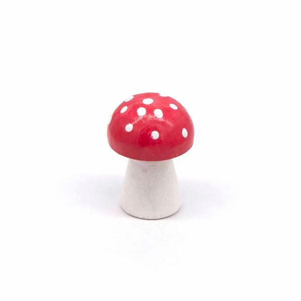 Mini Painted Wooden Mushroom