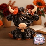Moo Crew - Dahlia - Cow Figurine
