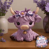 Moo Crew - Hyacinth - Cow Figurine