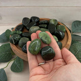 Nephrite Jade Tumblestone