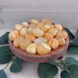 Orange Calcite Tumblestone