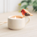 Robin Ceramic Tealight Holder