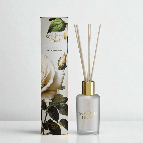 Rose & Vanilla Musk Reed Diffuser Set