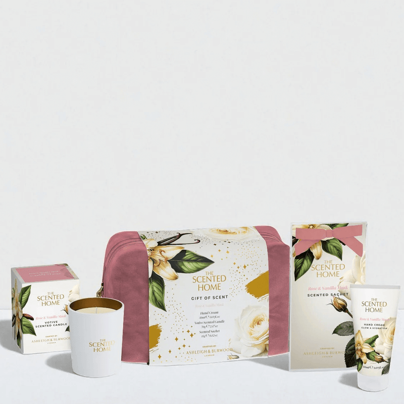 Rose & Vanilla Musk Home & Body Gift Set