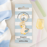 Seagull & Chips Keyring