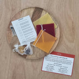 Beeswax Candle Rolling Kit - Season of Change