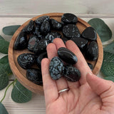 Snowflake Obsidian Tumblestone