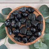 Snowflake Obsidian Tumblestone