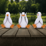 Three Wise Geese Set