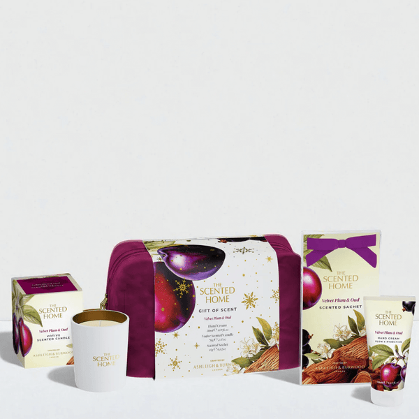 Velvet Plum & Oud Home & Body Gift Set