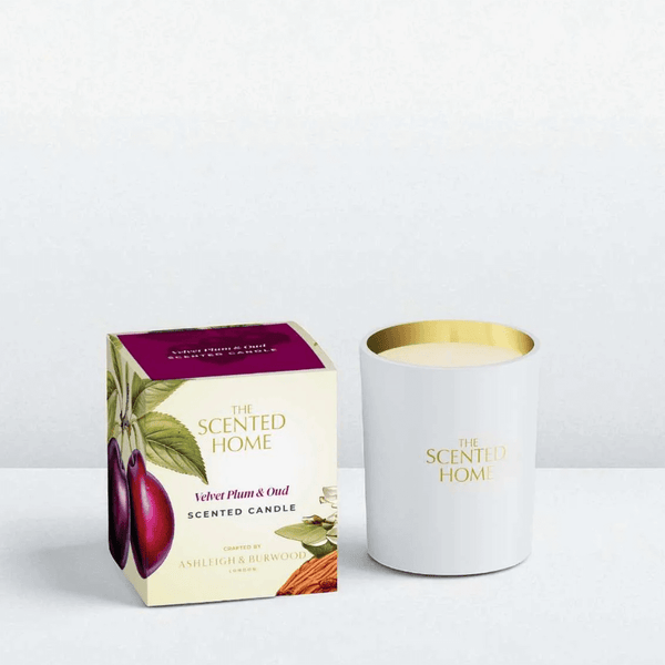 Velvet Plum & Oud Scented Candle Jar