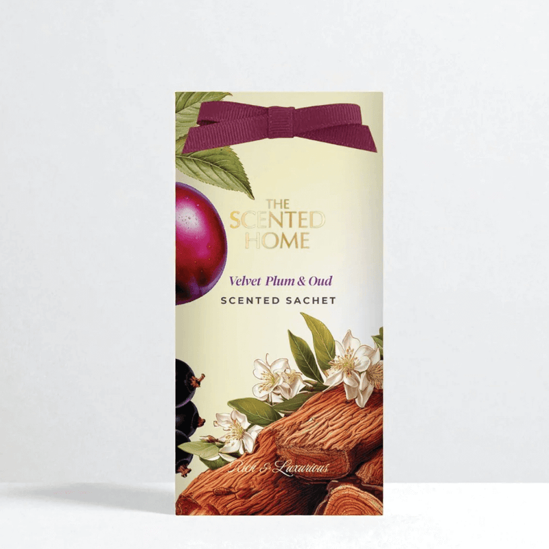 Velvet Plum & Oud Scented Sachet