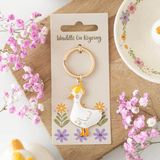 Waddle On Duck Keyring