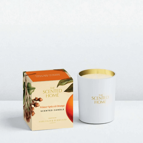 Winter Spice & Orange Scented Candle Jar