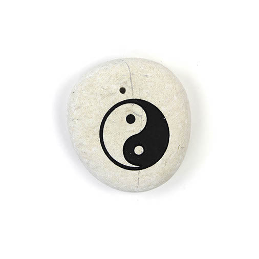 Stone Yin Yang Incense Holder