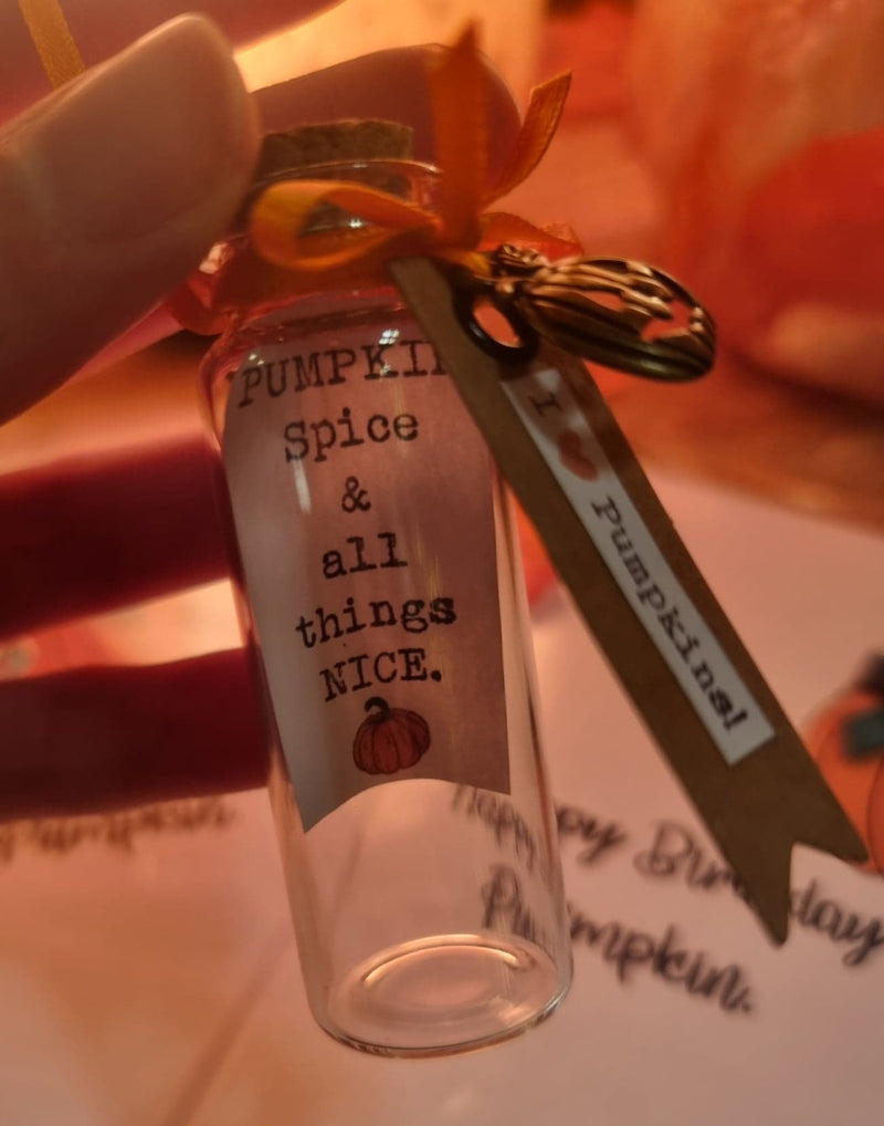 Pumpkin Spice Positivity Bottle