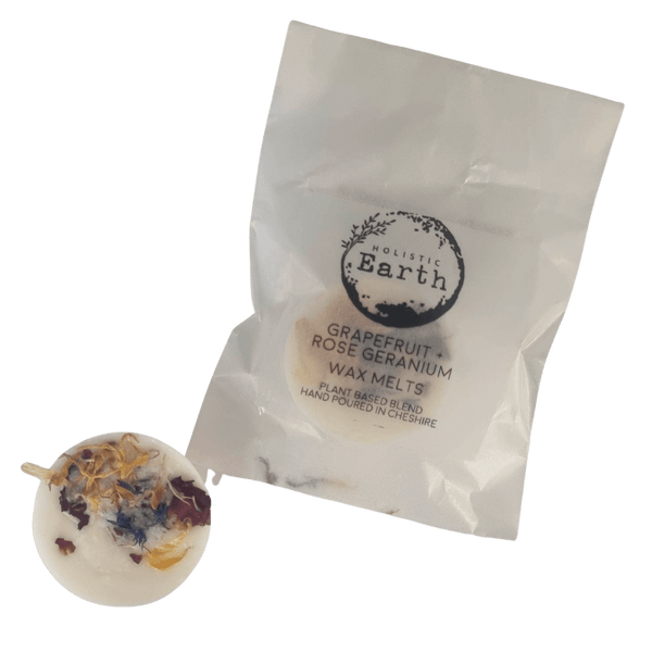 Grapefruit & Rose Geranium Plant Based Wax Melts