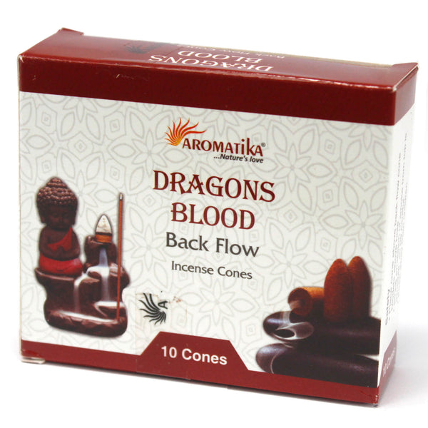Aromatika Backflow Cones Dragons Blood