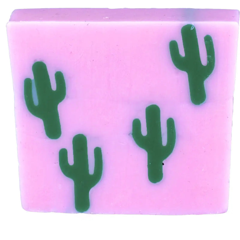 Cactus Makes Perfect Soap Slice