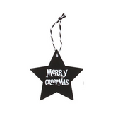 Creepy Christmas Mini Hanging Signs