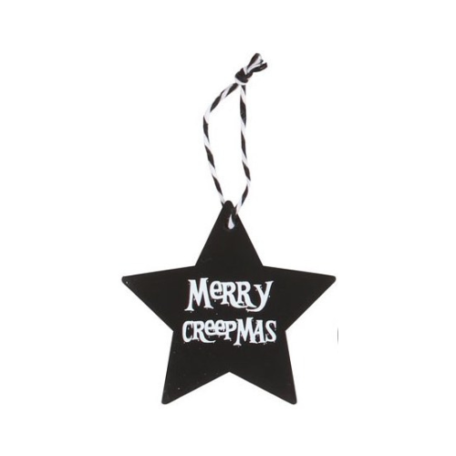 Creepy Christmas Mini Hanging Signs