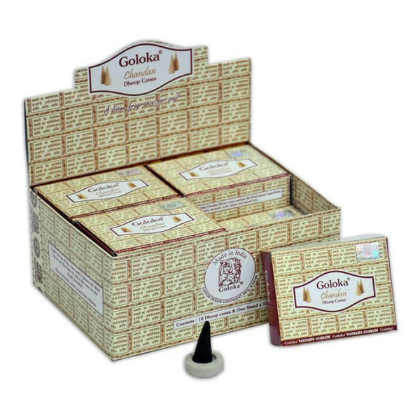 Goloka Chandan Incense Cones