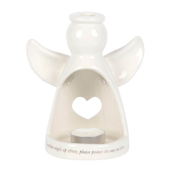 Guardian Angel Tea light Holder - Protect The Ones We Love