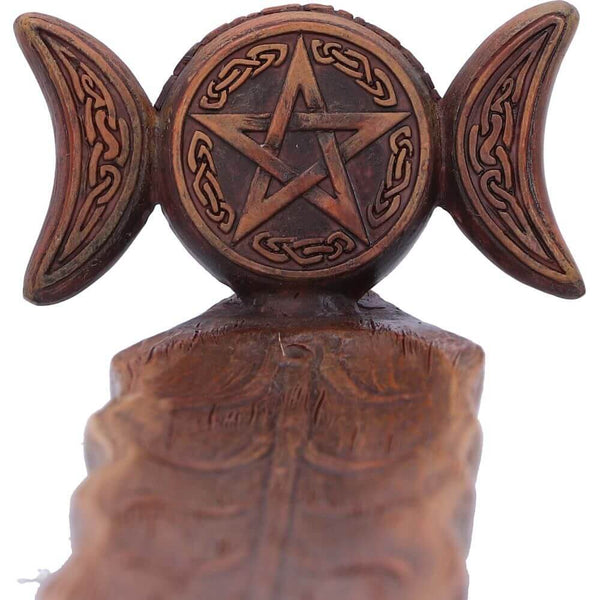 Incense Holder Triple Moon Goddess