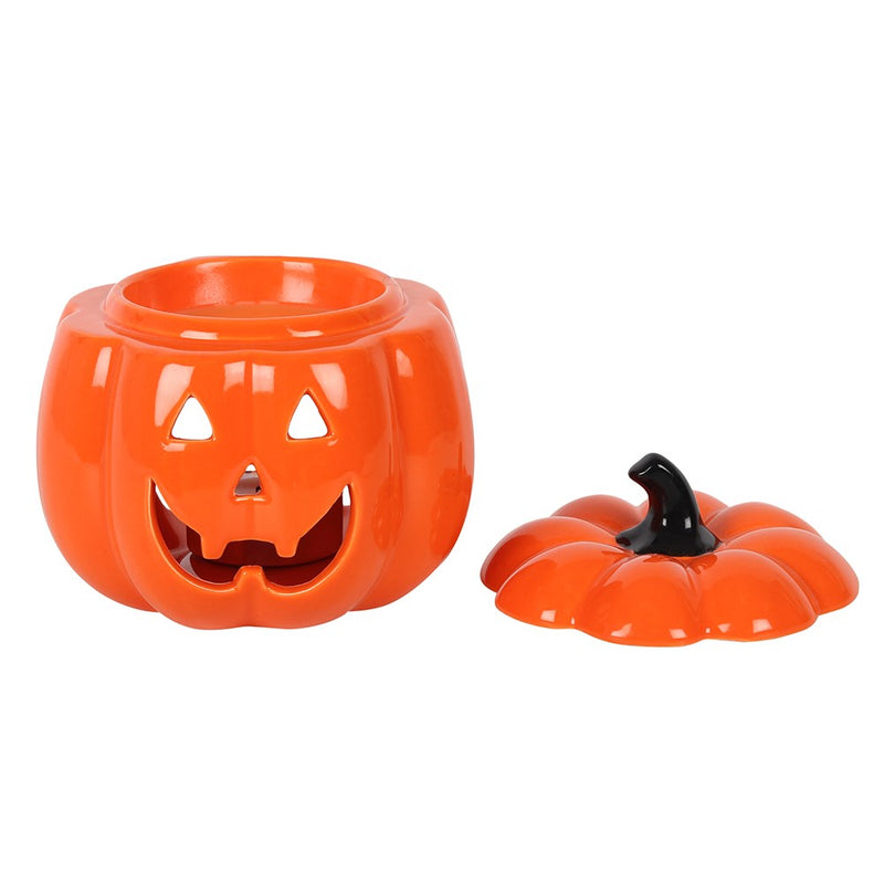 Orange Pumpkin Ceramic Oil Burner