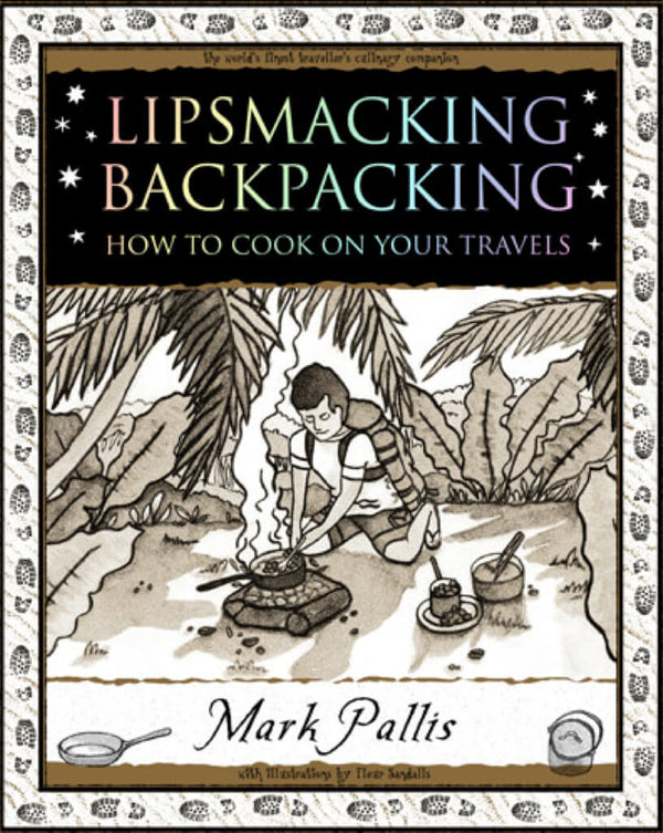 Lipsmacking Backpacking Wooden Book