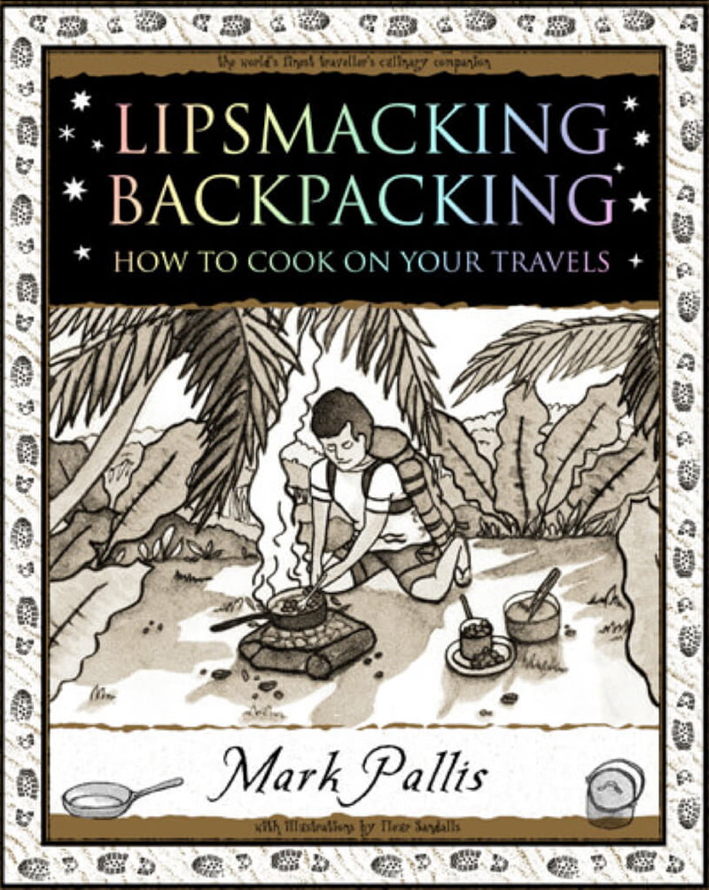 Lipsmacking Backpacking Wooden Book
