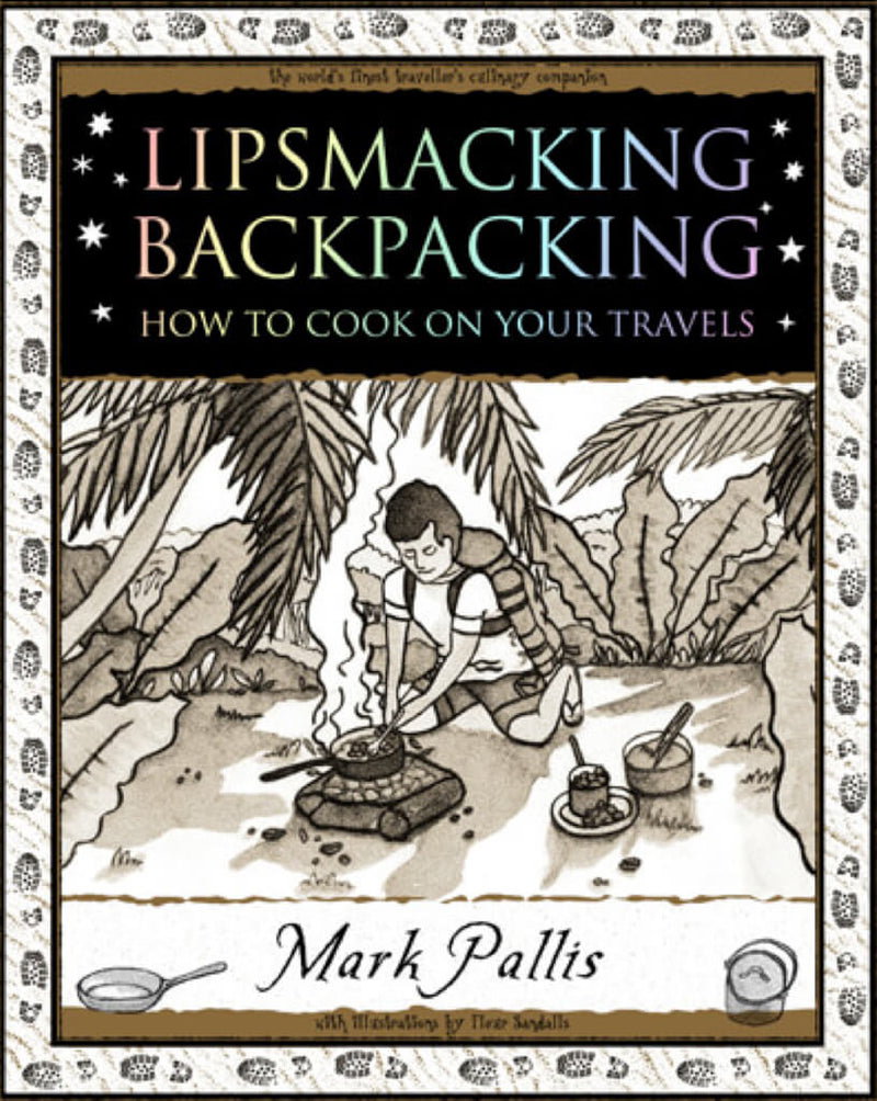 Lipsmacking Backpacking Wooden Book