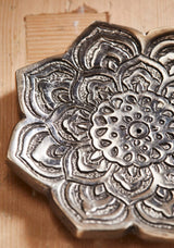 Metal Flower Incense Holder