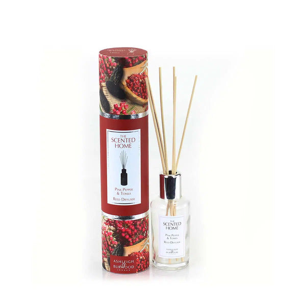 The Scented Home Reed Diffuser Pink Pepper & Tonka