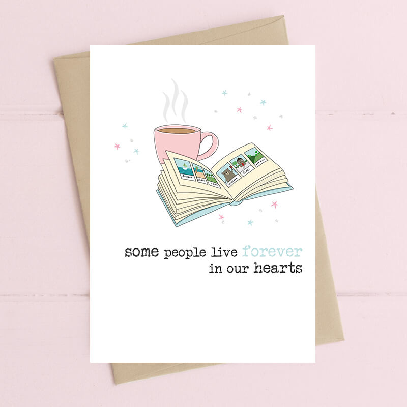 Some People Live Forever In Our Hearts Greeting Card