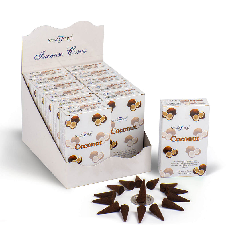 Stamford Coconut Incense Cones