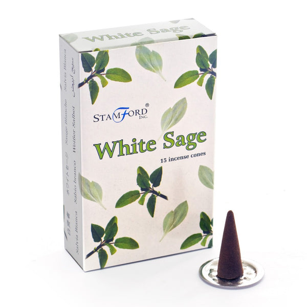 Stamford White Sage Incense Cones