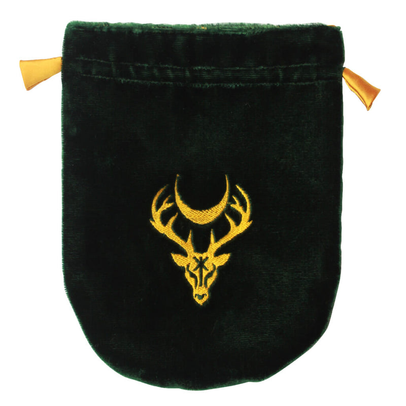 Velvet Stag Moon Tarot Bag